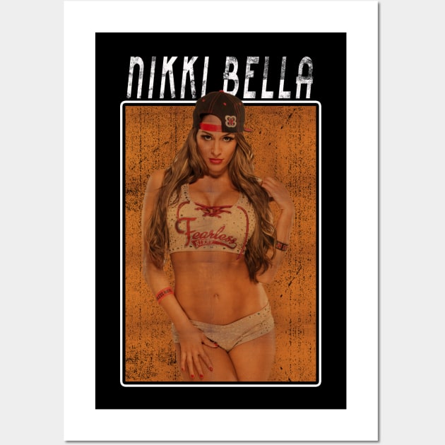 Vintage Wwe Nikki Bella Wall Art by The Gandol